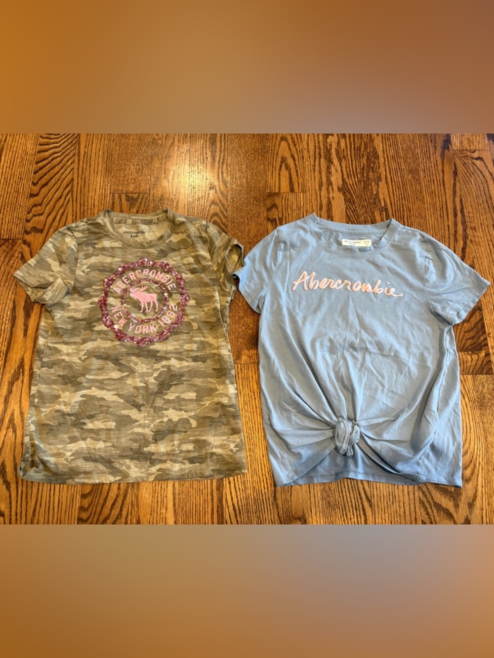 Abercrombie kids shirt bundle, girls 11/12
